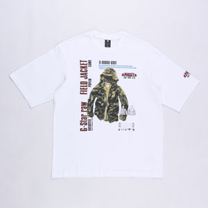 Modelkit Print Boxy T-Shirt (White)