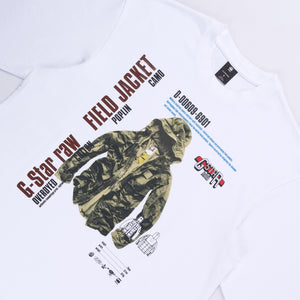 Modelkit Print Boxy T-Shirt (White)
