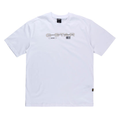 Barcode Print T-Shirt (White)