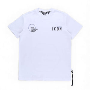 Icon 2 Regular Crew T-Shirt (White)