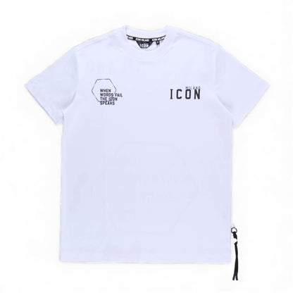 Icon 2 Regular Crew T-Shirt (White)