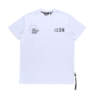 Icon 2 Regular Crew T-Shirt (White)