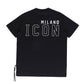 Icon 6 Regular Crew T-Shirt (Black)