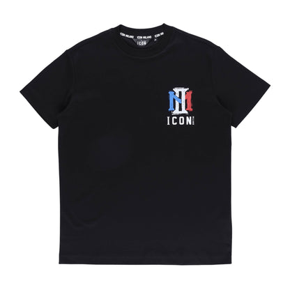 Icon 7 Regular Crew T-Shirt (Black)