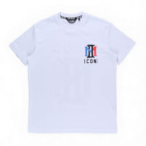 Icon 7 Regular Crew T-Shirt (White)
