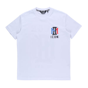 Icon 7 Regular Crew T-Shirt (White)