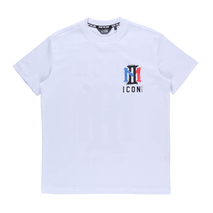 Icon 7 Regular Crew T-Shirt (White)