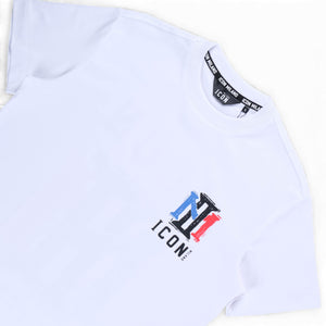 Icon 7 Regular Crew T-Shirt (White)