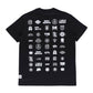 Icon 10 Regular Crew T-Shirt (Black)
