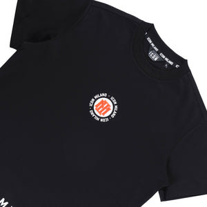 Icon 4 Regular Crew T-Shirt (Black)
