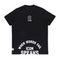 Icon 4 Regular Crew T-Shirt (Black)