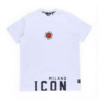 Icon 4 Regular Crew T-Shirt (White)
