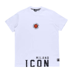 Icon 4 Regular Crew T-Shirt (White)