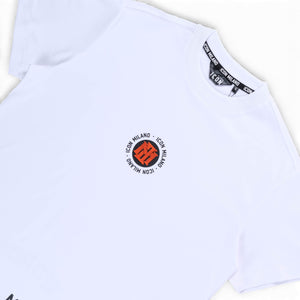 Icon 4 Regular Crew T-Shirt (White)