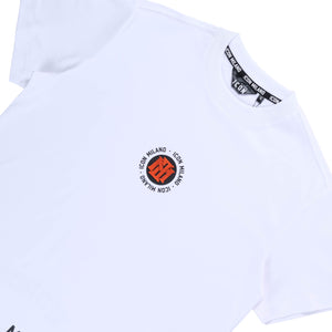 Icon 4 Regular Crew T-Shirt (White)