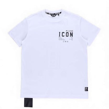 Icon 9 Regular Crew T-Shirt (White)