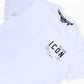 Icon 9 Regular Crew T-Shirt (White)