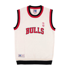 NBA Chicago Bulls Knitwear Vest (Beige)