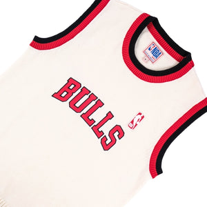 NBA Chicago Bulls Knitwear Vest (Beige)