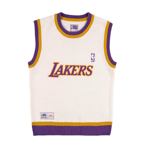 NBA LA Lakers Knitwear Vest (Beige)