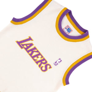 NBA LA Lakers Knitwear Vest (Beige)