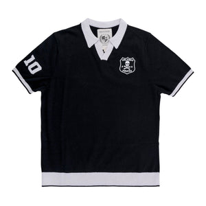 Orlando Pirates Knitted SS Golfer Jersey (Black)