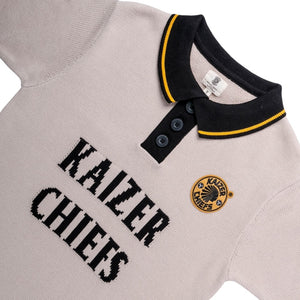 Kaizer Chiefs Heritage 3 Button Golfer Sweater (Iv