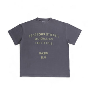 Liberte Protege Distressed T-Shirt (Charcoal)