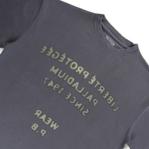 Liberte Protege Distressed T-Shirt (Charcoal)