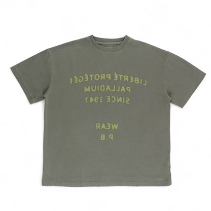 Liberte Protege Distressed T-Shirt (Olive)