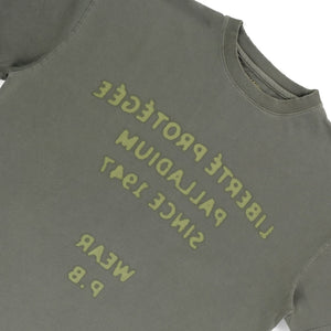 Liberte Protege Distressed T-Shirt (Olive)