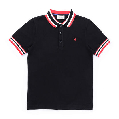Roma Golf T-Shirt (Black)