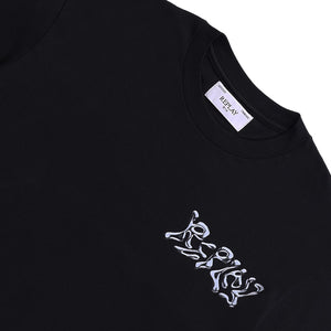 Bubbles Oversized T-Shirt (Black)