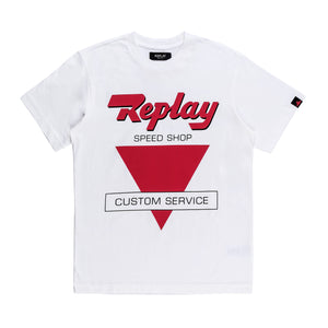 Speed Shop Regular T-Shirt (White)
