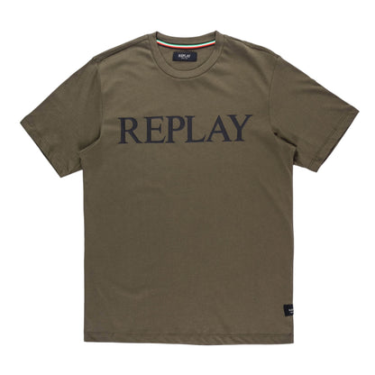 Linale Crew T-Shirt (Mud Green)