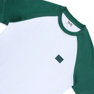 Franco Slim Crew T-Shirt (White/Green)