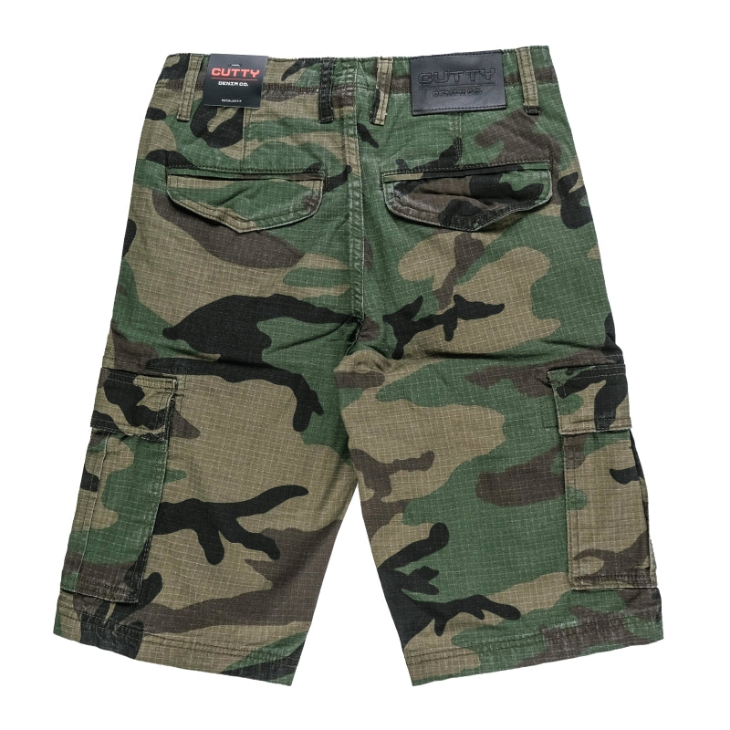 Louis Cargo Shorts (Military Green)